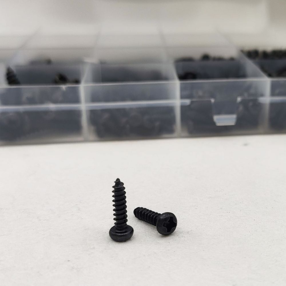 Sekrup Baja Karbon Hitam denga - Electronics Repair Hobby ulasan dan harga
